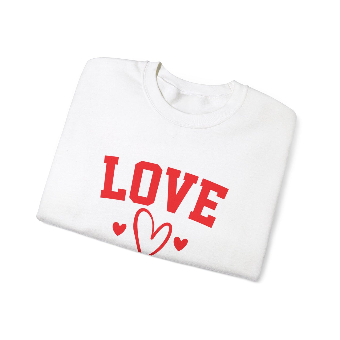“John 3:16 Love” WHITE Sweatshirt